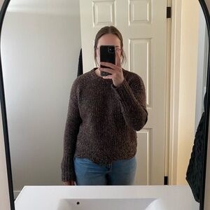 Ruby Moon Chocolate Knit Sweater